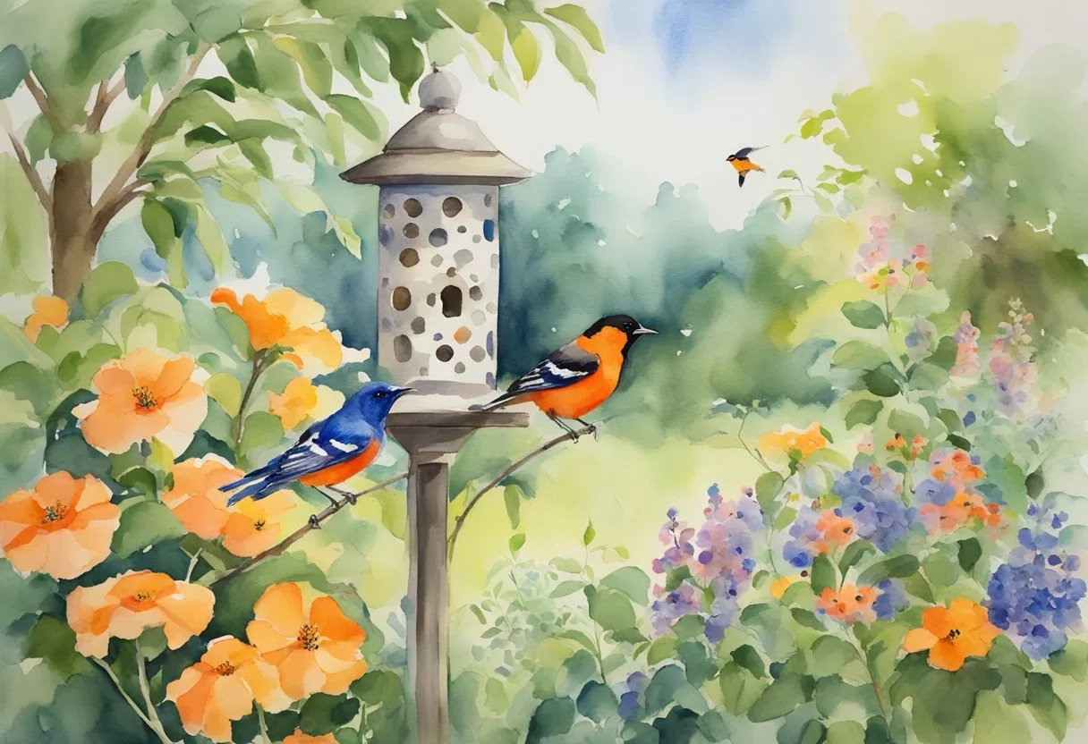 Attracting Orioles and Tanagers