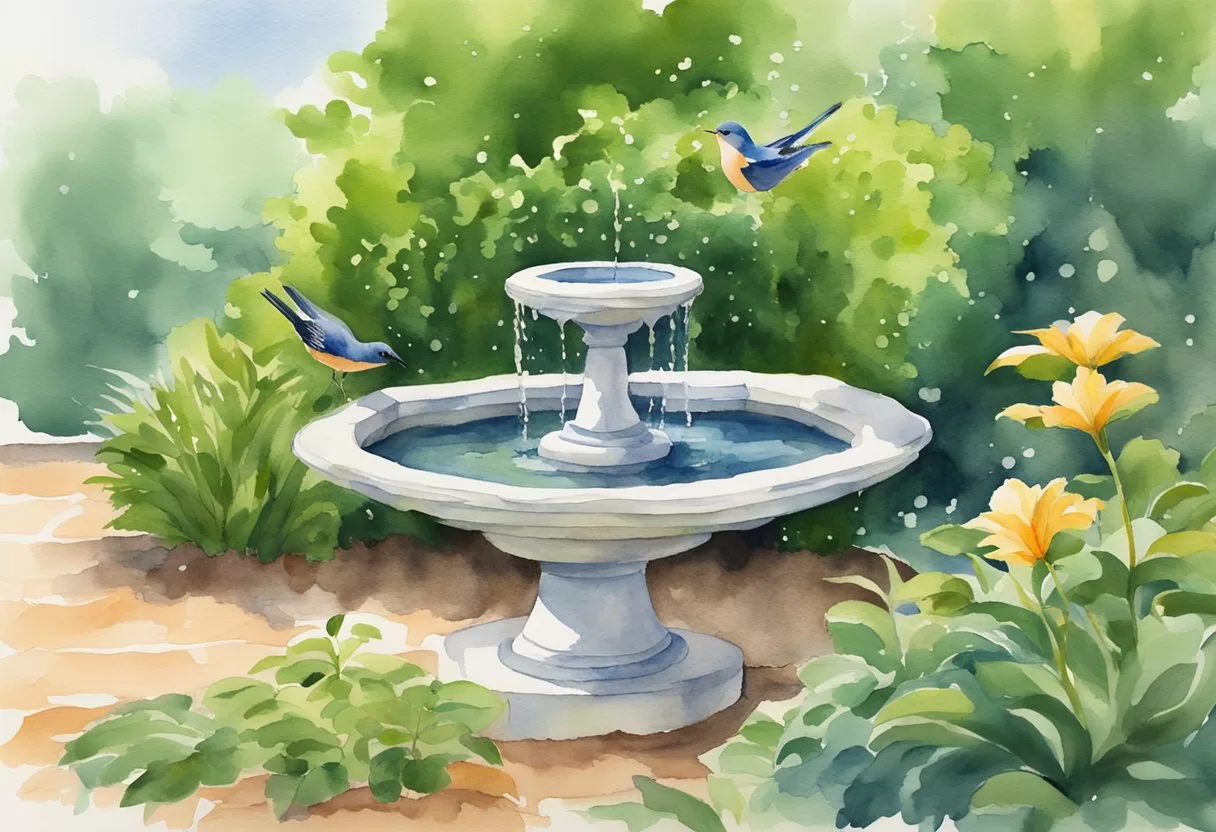 How to Provide Water Sources for Nesting Birds