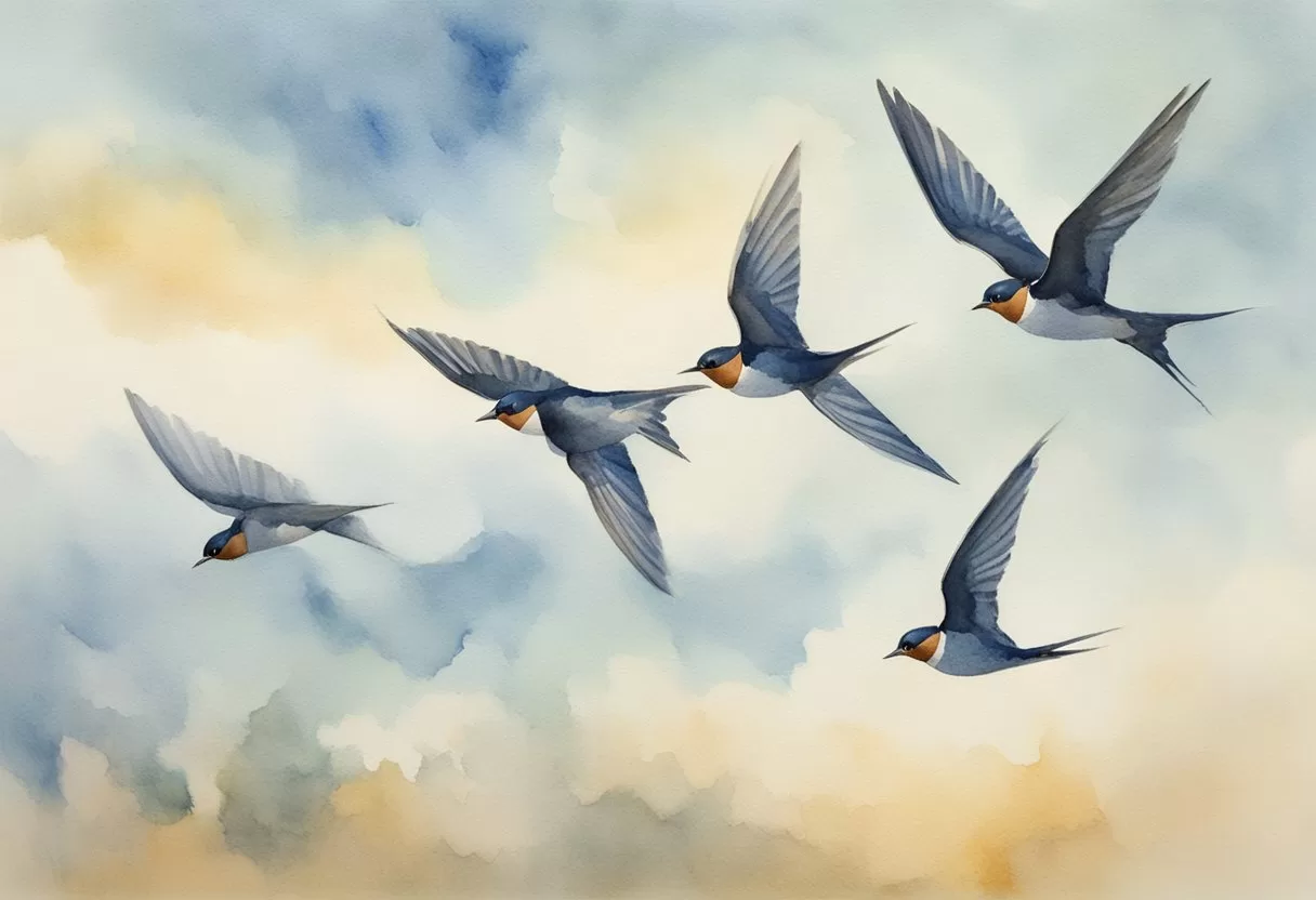 Swallows on the Wing